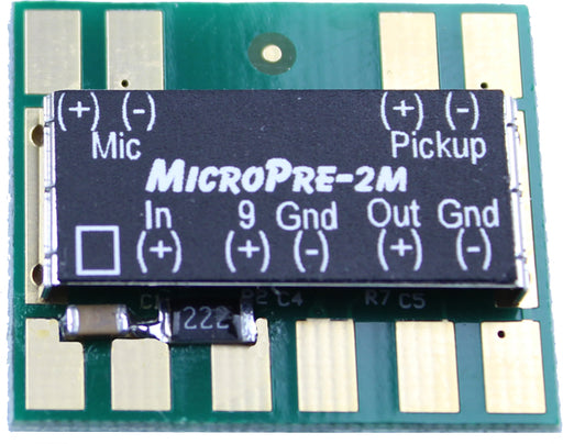 MicroPre-2M - Miniature Two-Channel Preamp for Pickup and Condenser Mic