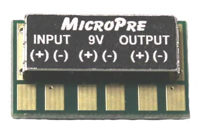 MicroPre - Miniature Single Channel Preamp for Acoustic and Magnetic Pickups