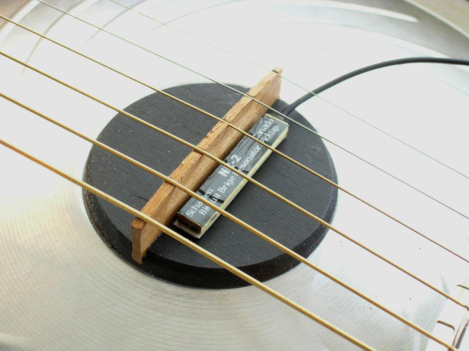 NR-2 - Resonator Pickup for National-style Biscuit Bridge Guitars (Passive)